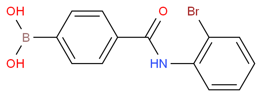 4-[(2-Bromophenyl)carbamoyl]benzeneboronic acid 98%_Molecular_structure_CAS_874288-01-4)