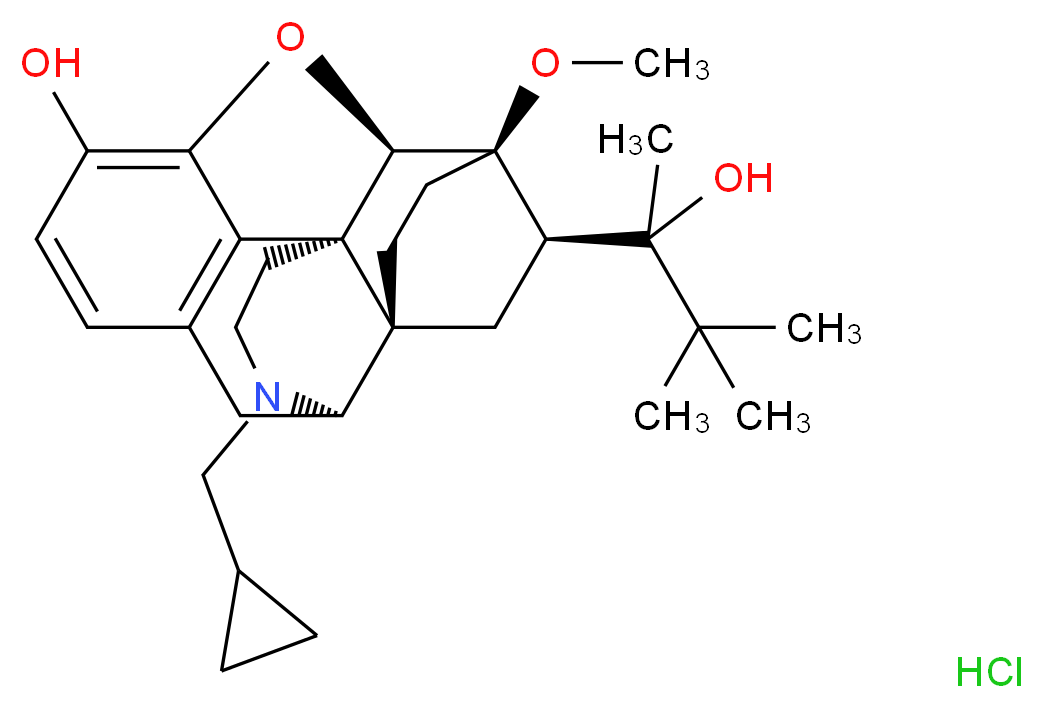 Buprenorphine Hydrochloride_Molecular_structure_CAS_53152-21-9)