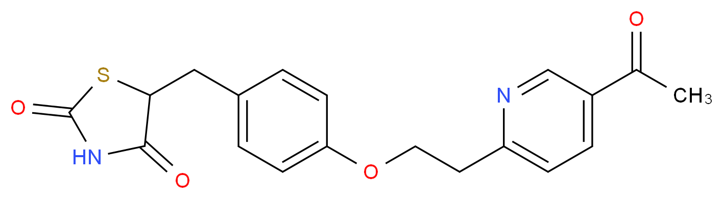 Keto Pioglitazone (M-III)_Molecular_structure_CAS_146062-45-5)