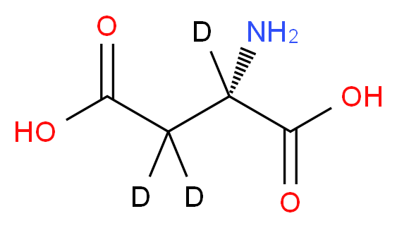 L-Aspartic acid-2,3,3-d3_Molecular_structure_CAS_3842-25-9)