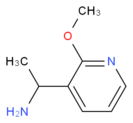 1-(2-methoxypyridin-3-yl)ethanamine_Molecular_structure_CAS_1060807-25-1)