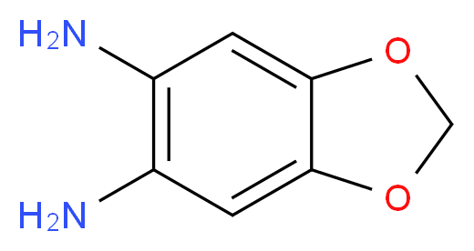 1,3-Benzodioxole-5,6-diamine_Molecular_structure_CAS_38608-07-0)