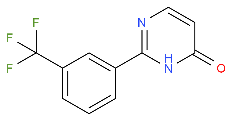 2-[3-(Trifluoromethyl)phenyl]-3,4-dihydropyrimidin-4-one_Molecular_structure_CAS_125903-84-6)