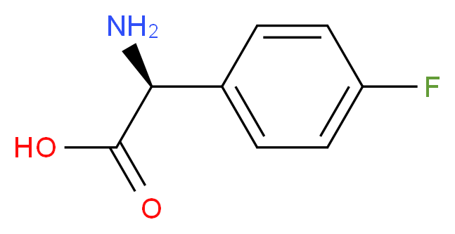(S)-(+)-4-(Fluorophenyl)glycine_Molecular_structure_CAS_19883-57-9)