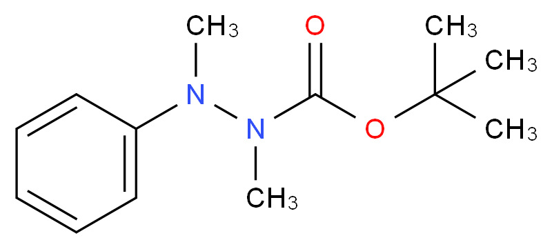 N,N'-Dimethyl-N'-phenylhydrazine, N-BOC protected_Molecular_structure_CAS_934391-25-0)