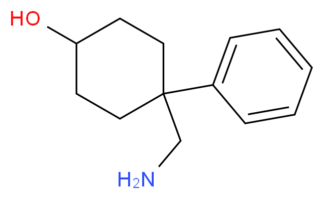 4-(AMINOMETHYL)-4-PHENYLCYCLOHEXANOL_Molecular_structure_CAS_37436-03-6)