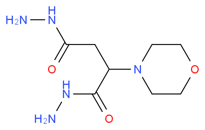 2-(morpholin-4-yl)butanedihydrazide_Molecular_structure_CAS_)