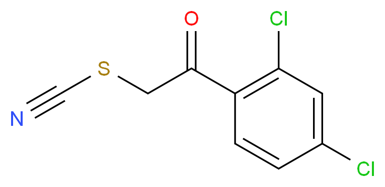 2-(2,4-Dichlorophenyl)-2-oxoethyl thiocyanate_Molecular_structure_CAS_125488-14-4)