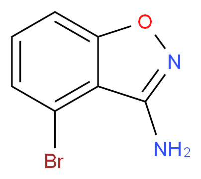 4-Bromobenzo[d]isoxazol-3-amine_Molecular_structure_CAS_796969-15-8)