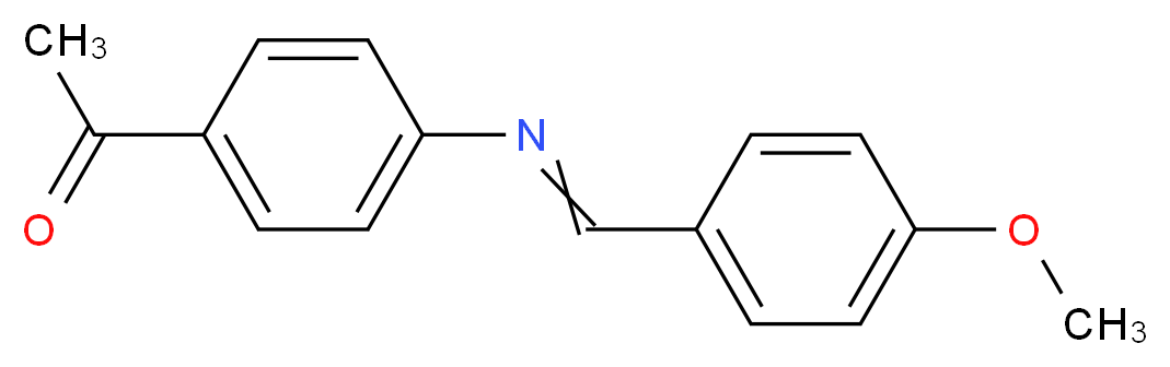 4-Acetyl-N-(4-methoxybenzylidene)aniline_Molecular_structure_CAS_23596-02-3)