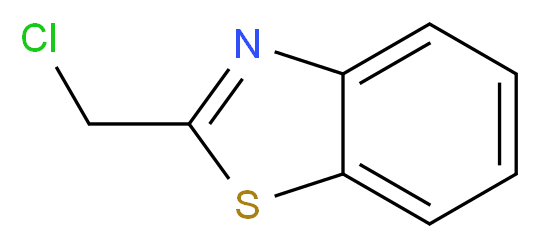 2-(Chloromethyl)-1,3-benzothiazole_Molecular_structure_CAS_37859-43-1)