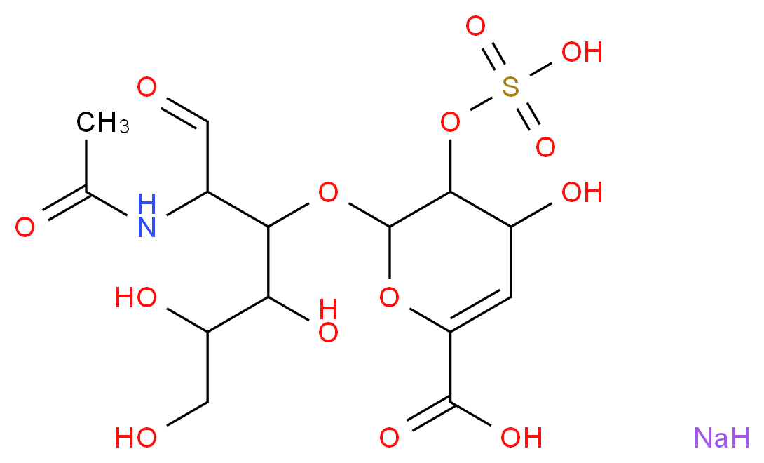 Chondroitin disaccharide Δdi-UA-2S sodium salt_Molecular_structure_CAS_149368-04-7)