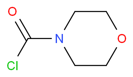 Morpholin-4-ylcarbonyl chloride_Molecular_structure_CAS_15159-40-7)