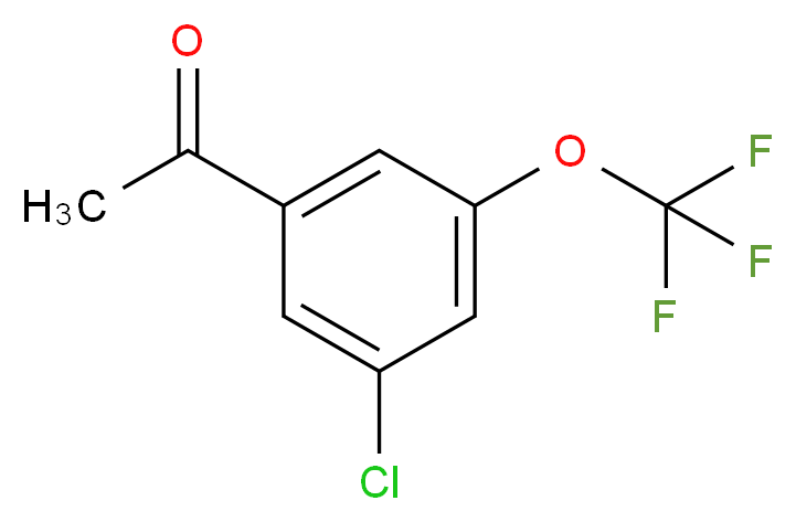 3'-Chloro-5'-(trifluoromethoxy)acetophenone_Molecular_structure_CAS_886503-42-0)