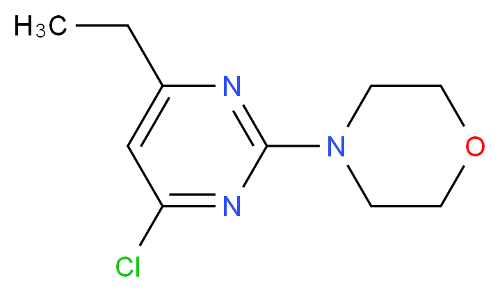 4-(4-Chloro-6-ethylpyrimidin-2-yl)morpholine_Molecular_structure_CAS_901586-60-5)