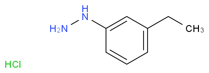 (3-ETHYL-PHENYL)-HYDRAZINE HYDROCHLORIDE_Molecular_structure_CAS_60481-49-4)