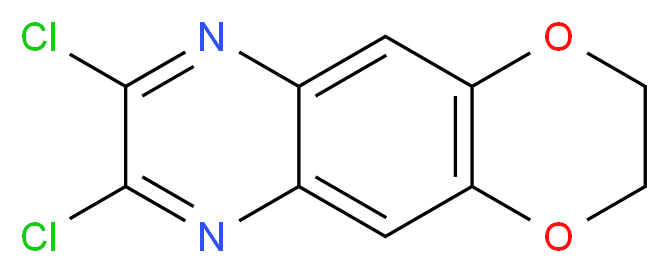 7,8-dichloro-2,3-dihydro[1,4]dioxino[2,3-g]quinoxaline_Molecular_structure_CAS_)