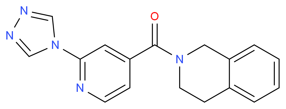 2-[2-(4H-1,2,4-triazol-4-yl)isonicotinoyl]-1,2,3,4-tetrahydroisoquinoline_Molecular_structure_CAS_)