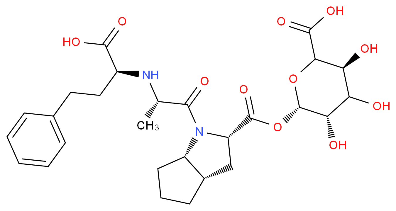 Ramiprilat Acyl-β-D-glucuronide >65%_Molecular_structure_CAS_1357570-22-9)
