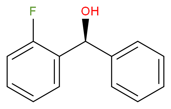 (1S)-(2-Fluorophenyl)(phenyl)methanol_Molecular_structure_CAS_146324-43-8)