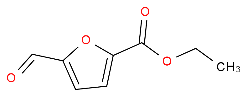 ethyl 5-formylfuran-2-carboxylate_Molecular_structure_CAS_)