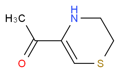 1-(3,4-Dihydro-2H-1,4-thiazin-5-yl)ethanone_Molecular_structure_CAS_164524-93-0)