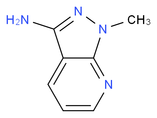 1-Methyl-1H-pyrazolo[3,4-b]pyridin-3-ylamine_Molecular_structure_CAS_72583-83-6)