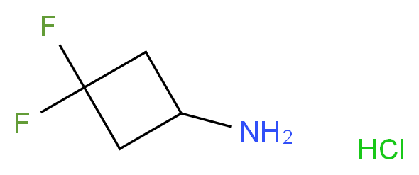 3,3-Difluorocyclobutanamine hydrochloride_Molecular_structure_CAS_637031-93-7)