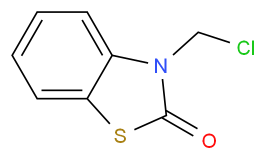 3-(Chloromethyl)-2(3H)-benzothiazolone_Molecular_structure_CAS_73762-91-1)