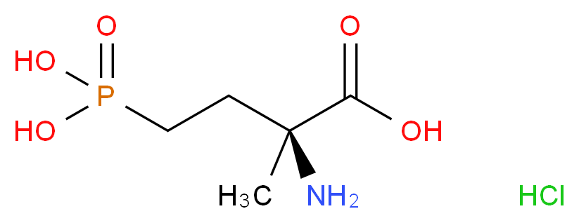 (S)-2-Amino-2-methyl-4-phosphonobutyric acid hydrochloride_Molecular_structure_CAS_)