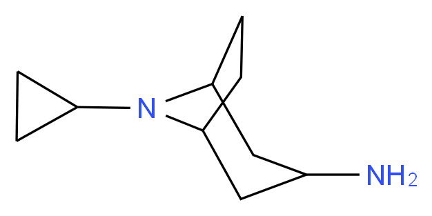 8-cyclopropyl-8-azabicyclo[3.2.1]octan-3-amine_Molecular_structure_CAS_)