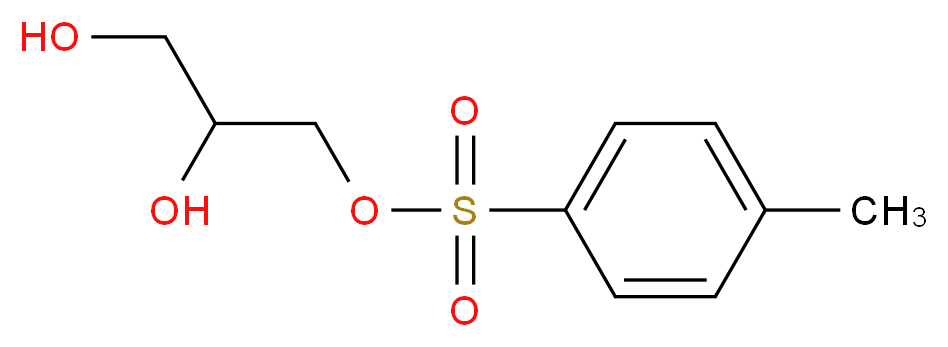 (R,S)-1-Tosyl Glycerol_Molecular_structure_CAS_73073-07-1)