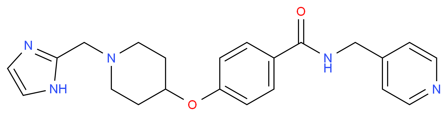 4-{[1-(1H-imidazol-2-ylmethyl)-4-piperidinyl]oxy}-N-(4-pyridinylmethyl)benzamide_Molecular_structure_CAS_)