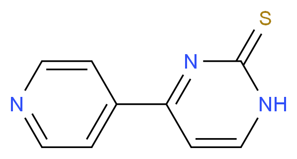 4-Pyridin-4-ylpyrimidine-2(1H)-thione_Molecular_structure_CAS_)