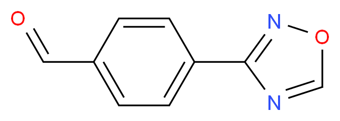 4-(1,2,4-Oxadiazol-3-yl)benzaldehyde_Molecular_structure_CAS_)