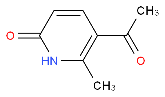 5-Acetyl-6-methyl-2(1H)-pyridinone_Molecular_structure_CAS_5220-65-5)