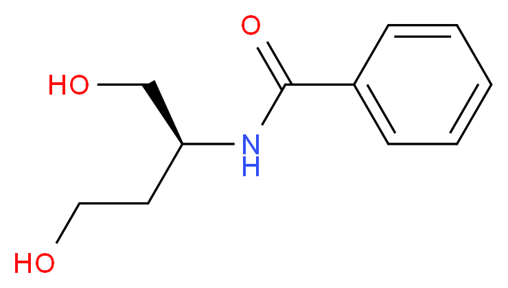 N-[(1S)-3-hydroxy-1-(hydroxymethyl)propyl]benzamide_Molecular_structure_CAS_)