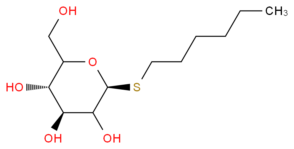 Hexyl β-D-Thioglucopyranoside_Molecular_structure_CAS_85618-19-5)