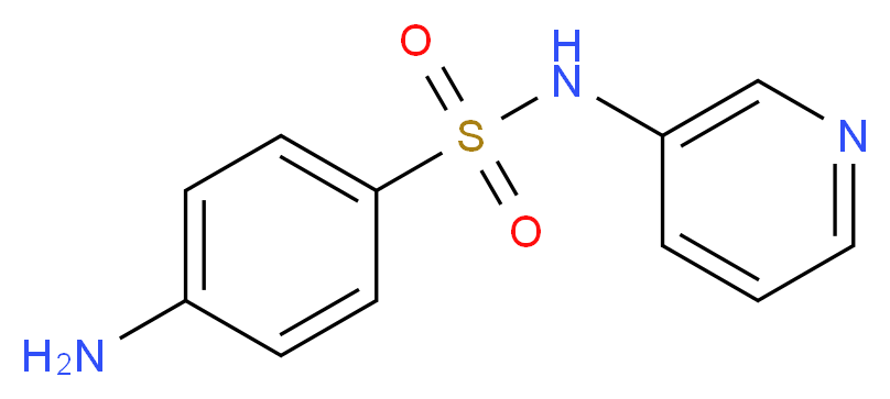 4-amino-N-pyridin-3-ylbenzenesulfonamide_Molecular_structure_CAS_599-81-5)