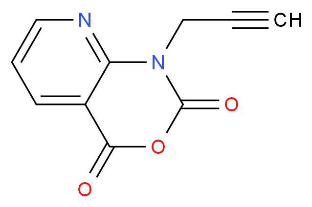 1-(Prop-2-ynyl)-1H-pyrido[2,3-d][1,3]oxazine-2,4-dione_Molecular_structure_CAS_97484-76-9)