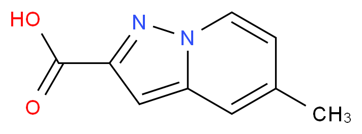 5-methylpyrazolo[1,5-a]pyridine-2-carboxylic acid_Molecular_structure_CAS_876379-72-5)