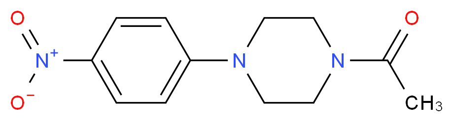 1-Acetyl-4-(4-nitrophenyl)piperazine_Molecular_structure_CAS_16264-08-7)