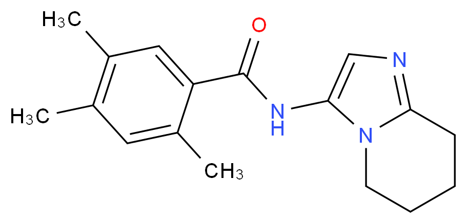 2,4,5-trimethyl-N-(5,6,7,8-tetrahydroimidazo[1,2-a]pyridin-3-yl)benzamide_Molecular_structure_CAS_)