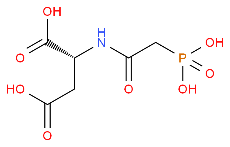 N-(Phosphonacetyl)-L-Aspartic Acid_Molecular_structure_CAS_)