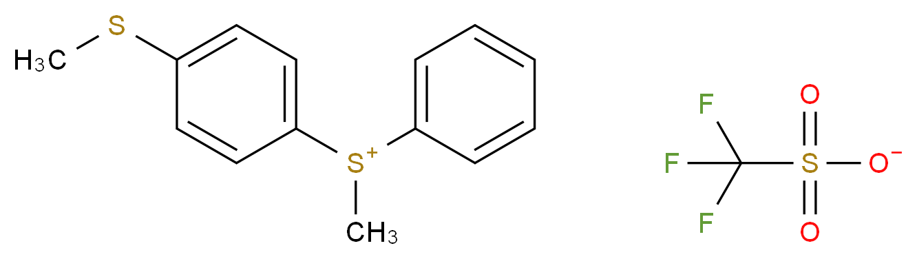 (4-Methylthiophenyl)methyl phenyl sulfonium triflate_Molecular_structure_CAS_187868-29-7)