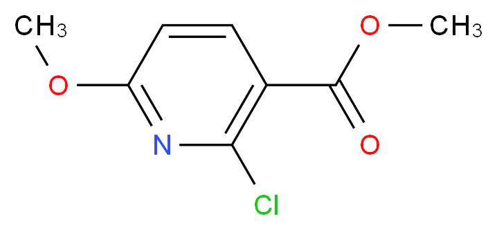 Methyl 2-chloro-6-methoxynicotinate_Molecular_structure_CAS_95652-77-0)