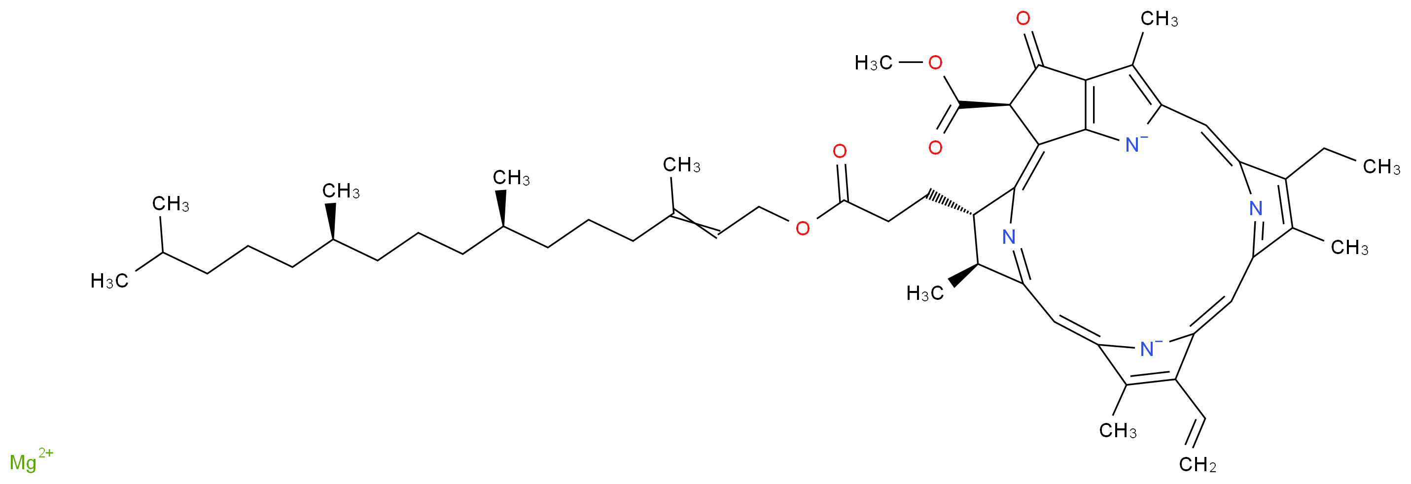 CAS_1406-65-1 molecular structure