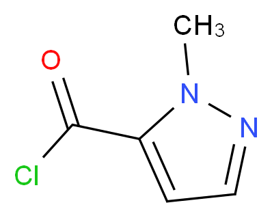 1-Methyl-1H-pyrazole-5-carbonyl chloride_Molecular_structure_CAS_84547-59-1)
