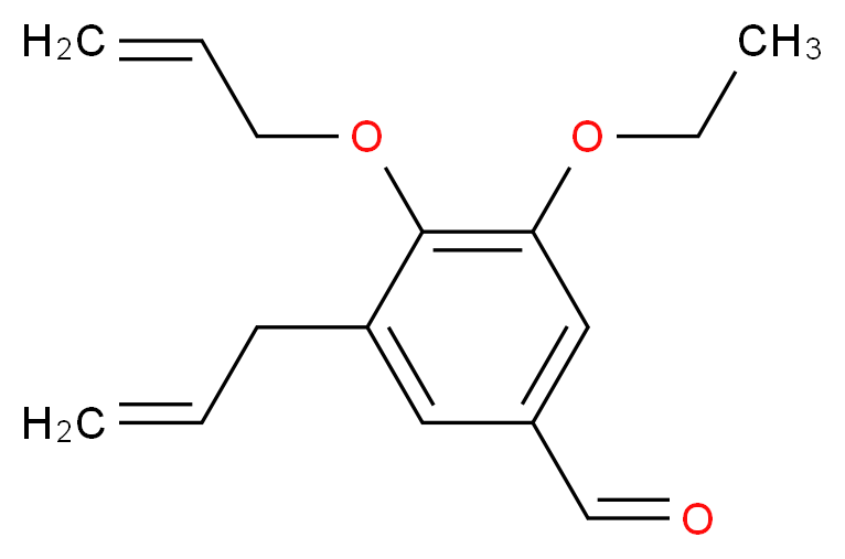 3-allyl-4-(allyloxy)-5-ethoxybenzaldehyde_Molecular_structure_CAS_915920-67-1)