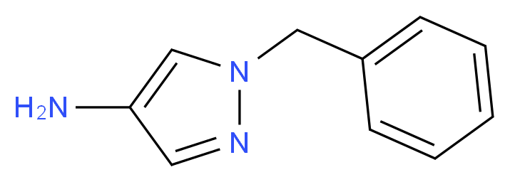 1-Benzyl-1H-pyrazol-4-amine_Molecular_structure_CAS_28466-62-8)